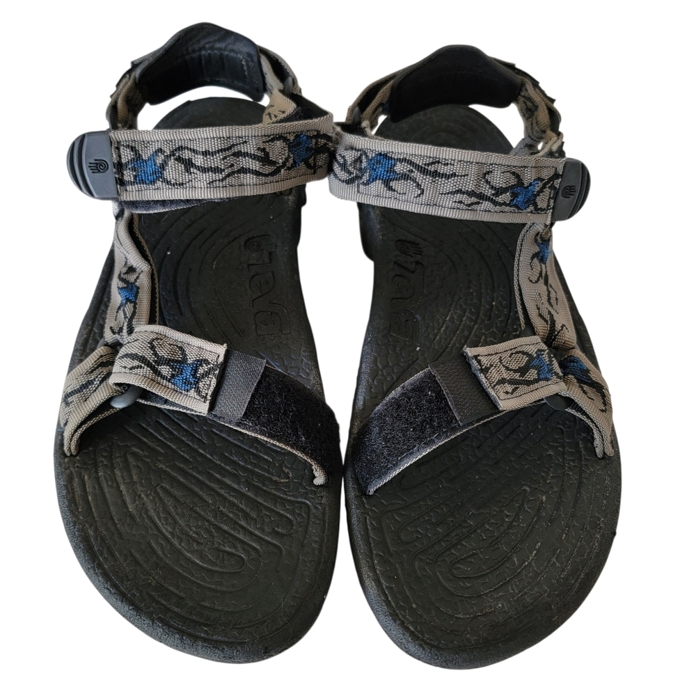 Teva Terradactyl Hiking Sandal Mens Sz 10 Outdoors Hook Loop Adjustable Comfort